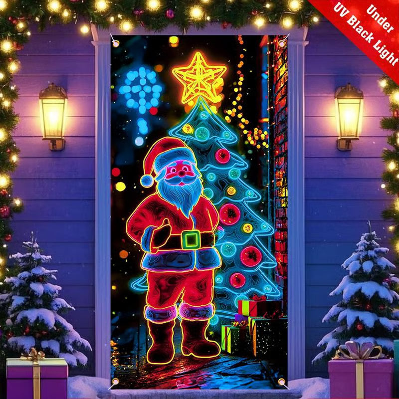 šFlash Saleā”8K+ SOLD! Almost Gone-š„Fluorescent Christmas Door Cover Party Banner
