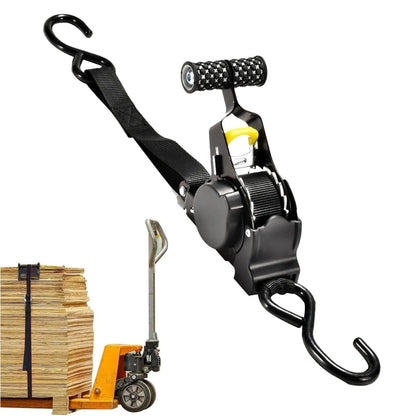 🔥Christmas Sale 49% OFF – Pro Reinforced Heavy-Duty Auto-Retractable Ratchet Straps